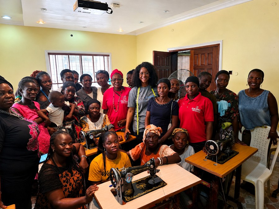 Sew4Change training session